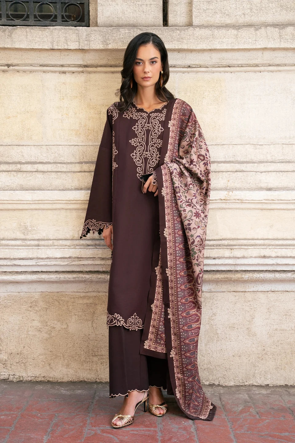 Rang Rasiya Meet Me In Istanbul – Unstitched Linen 3-Piece Suit | SABLE