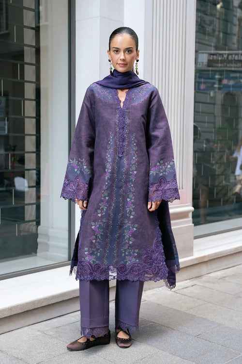 Rang Rasiya Meet Me In Istanbul – Unstitched Khaddar 3-Piece Suit | VELA