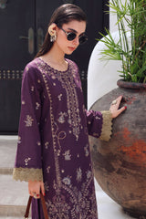 Safwa KEG-01 Olive Khaddar suit fabric