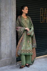 Rang Rasiya Meet Me In Istanbul – Unstitched Khaddar 3-Piece Suit | AMBER