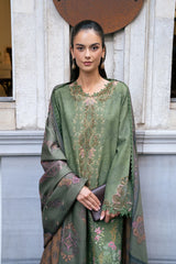 Rang Rasiya Meet Me In Istanbul – Unstitched Khaddar 3-Piece Suit | AMBER