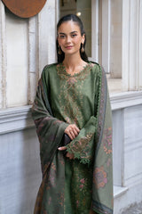 Rang Rasiya Meet Me In Istanbul – Unstitched Khaddar 3-Piece Suit | AMBER