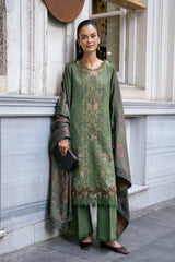 Rang Rasiya Meet Me In Istanbul – Unstitched Khaddar 3-Piece Suit | AMBER