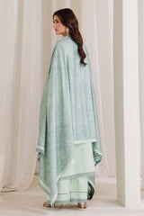 Peridot Cotray 597-B Unstitched 3-Piece Embroidered Slub Linen Suit - Al-Zafar Fabrics