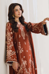 Peridot Cotray 593-A Unstitched 3-Piece Embroidered Cotray Suit - Al-Zafar Fabrics