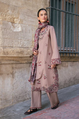 Rang Rasiya Meet Me In Istanbul – Unstitched Linen 3-Piece Suit | BLOOM