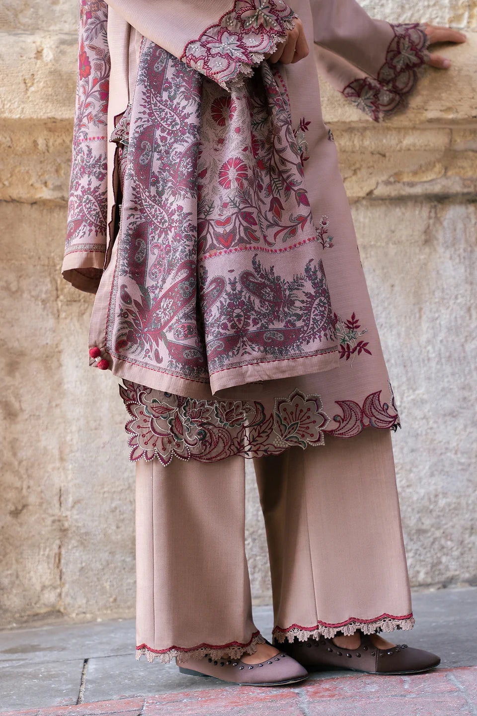 Rang Rasiya Meet Me In Istanbul – Unstitched Linen 3-Piece Suit | BLOOM