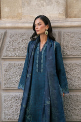 Rang Rasiya Meet Me In Istanbul – Unstitched khaddar 3-Piece Suit | DUSK