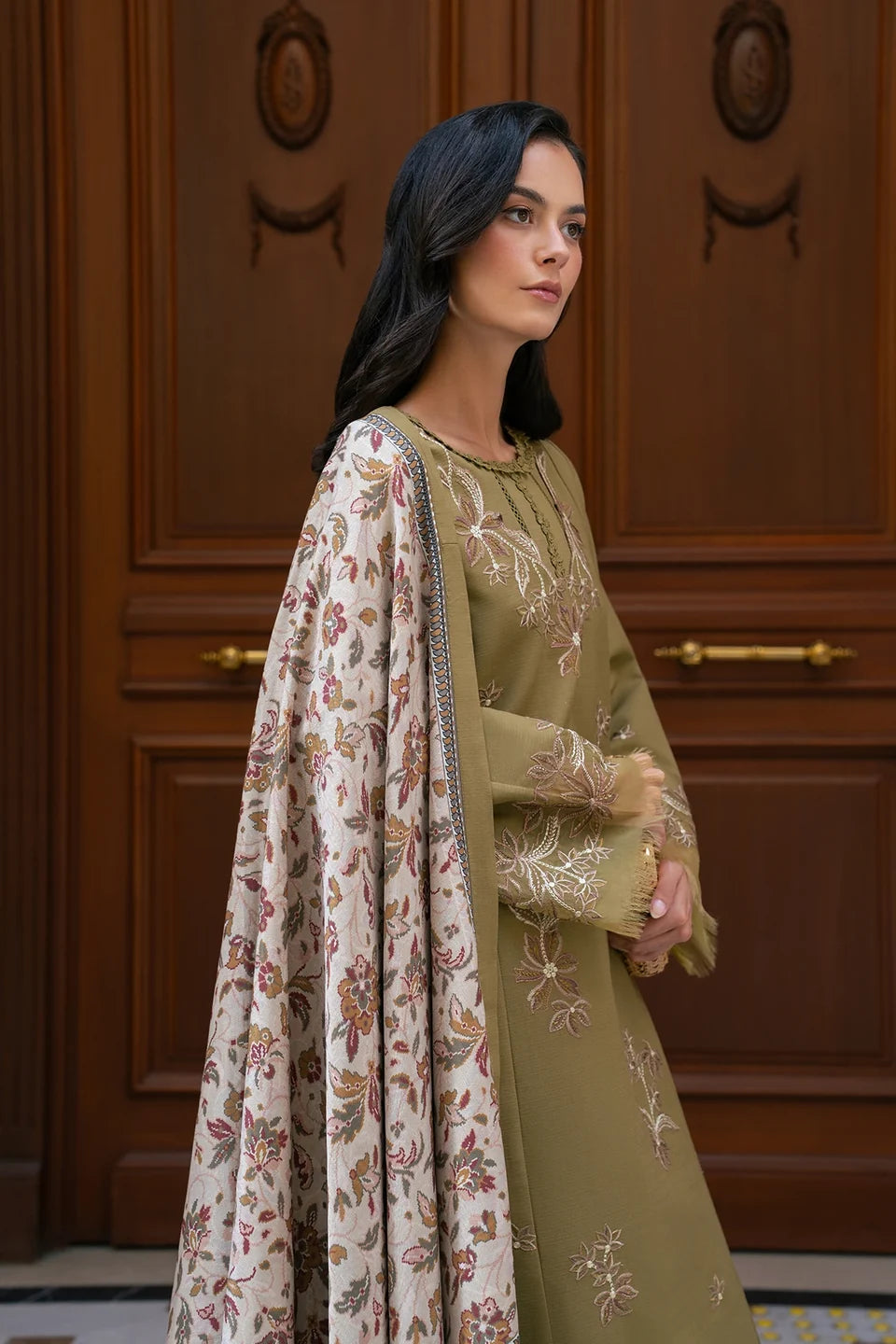 Rang Rasiya Meet Me In Istanbul – Unstitched Linen 3-Piece Suit | EDEN