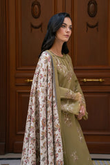 Rang Rasiya Meet Me In Istanbul – Unstitched Linen 3-Piece Suit | EDEN