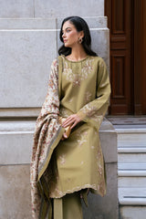 Rang Rasiya Meet Me In Istanbul – Unstitched Linen 3-Piece Suit | EDEN