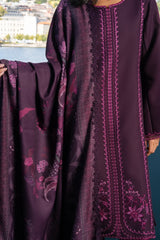 Rang Rasiya Meet Me In Istanbul – Unstitched Linen 3-Piece Suit | MAUVE