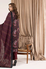 Salina Printed Khaddar Chapter 6 Unstitched 3pc suit SPKV6-2 - Al-Zafar Fabrics