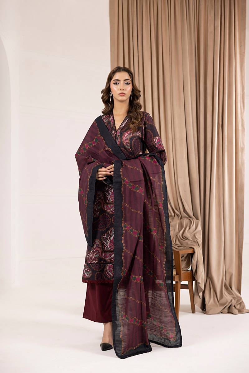 Salina Printed Khaddar Chapter 6 Unstitched 3pc suit SPKV6-2