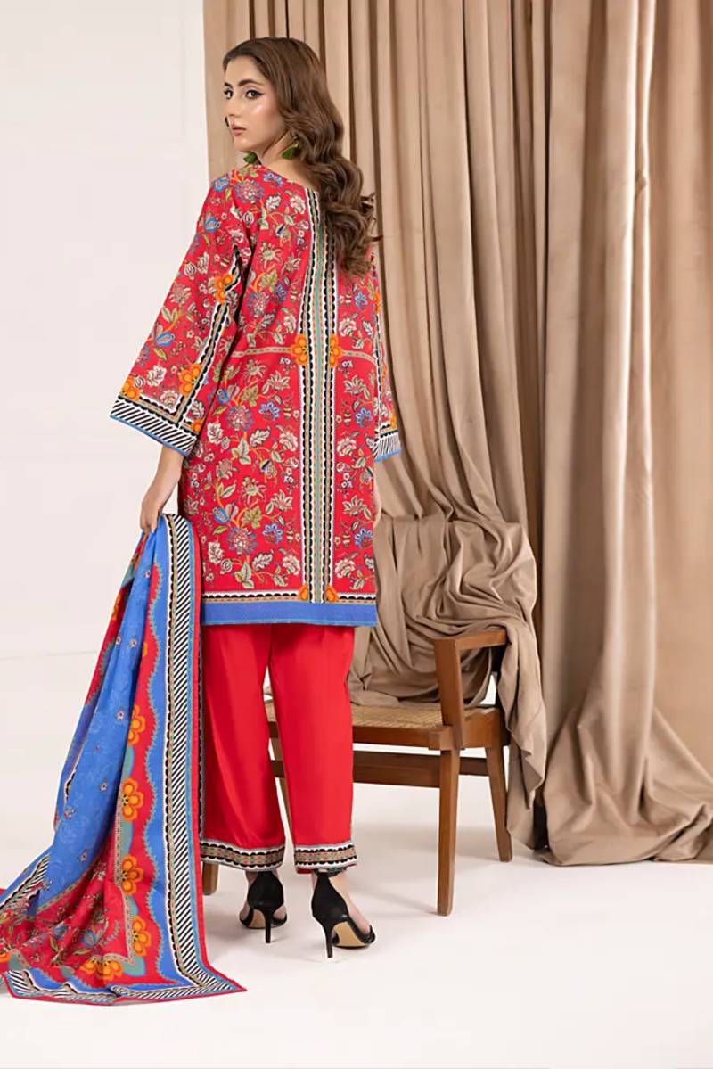 Salina Printed Khaddar Chapter 6 Unstitched 3pc suit SPKV6-3 - Al-Zafar Fabrics