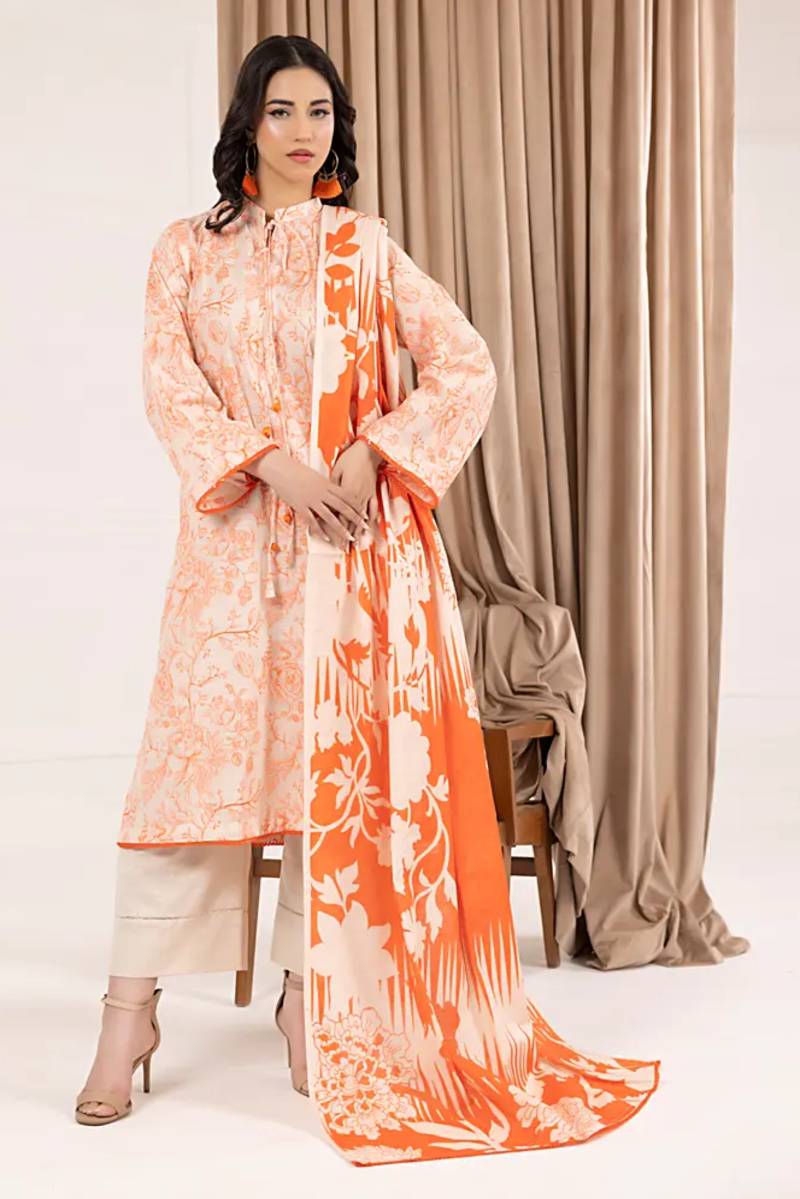 Salina Printed Khaddar Chapter 6 Unstitched 3pc suit SPKV6-4