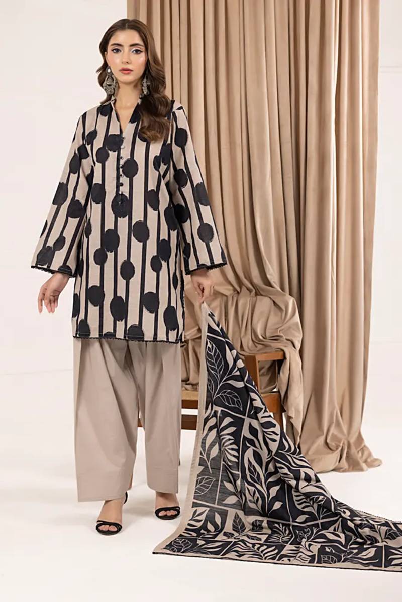 Salina Printed Khaddar Chapter 6 Unstitched 3pc suit SPKV6-5