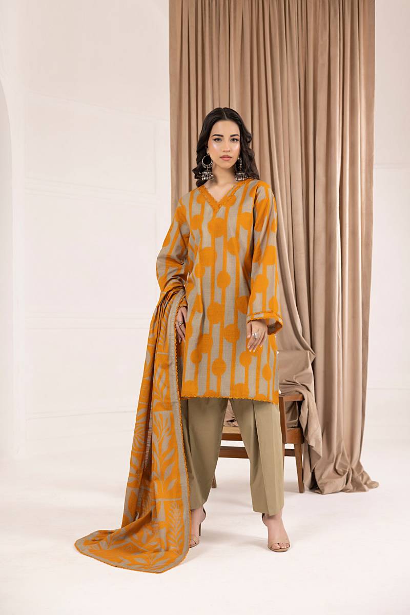 Salina Printed Khaddar Chapter 6 Unstitched 3pc suit SPKV6-6