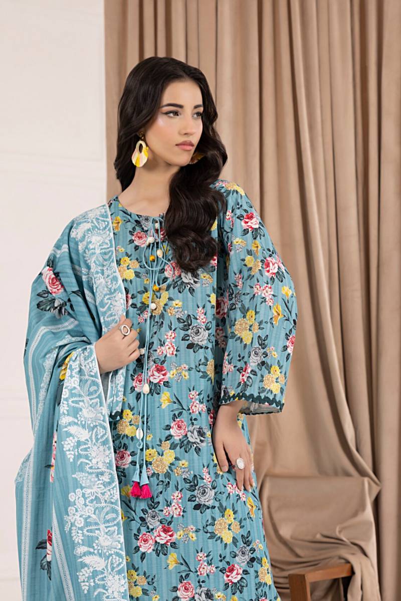 Salina Printed Khaddar Chapter 6 Unstitched 3pc suit SPKV6-7