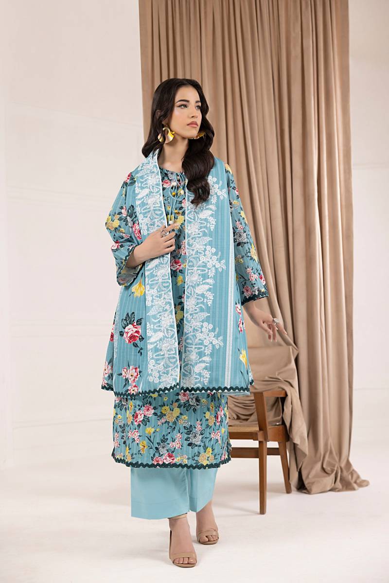 Salina Printed Khaddar Chapter 6 Unstitched 3pc suit SPKV6-7