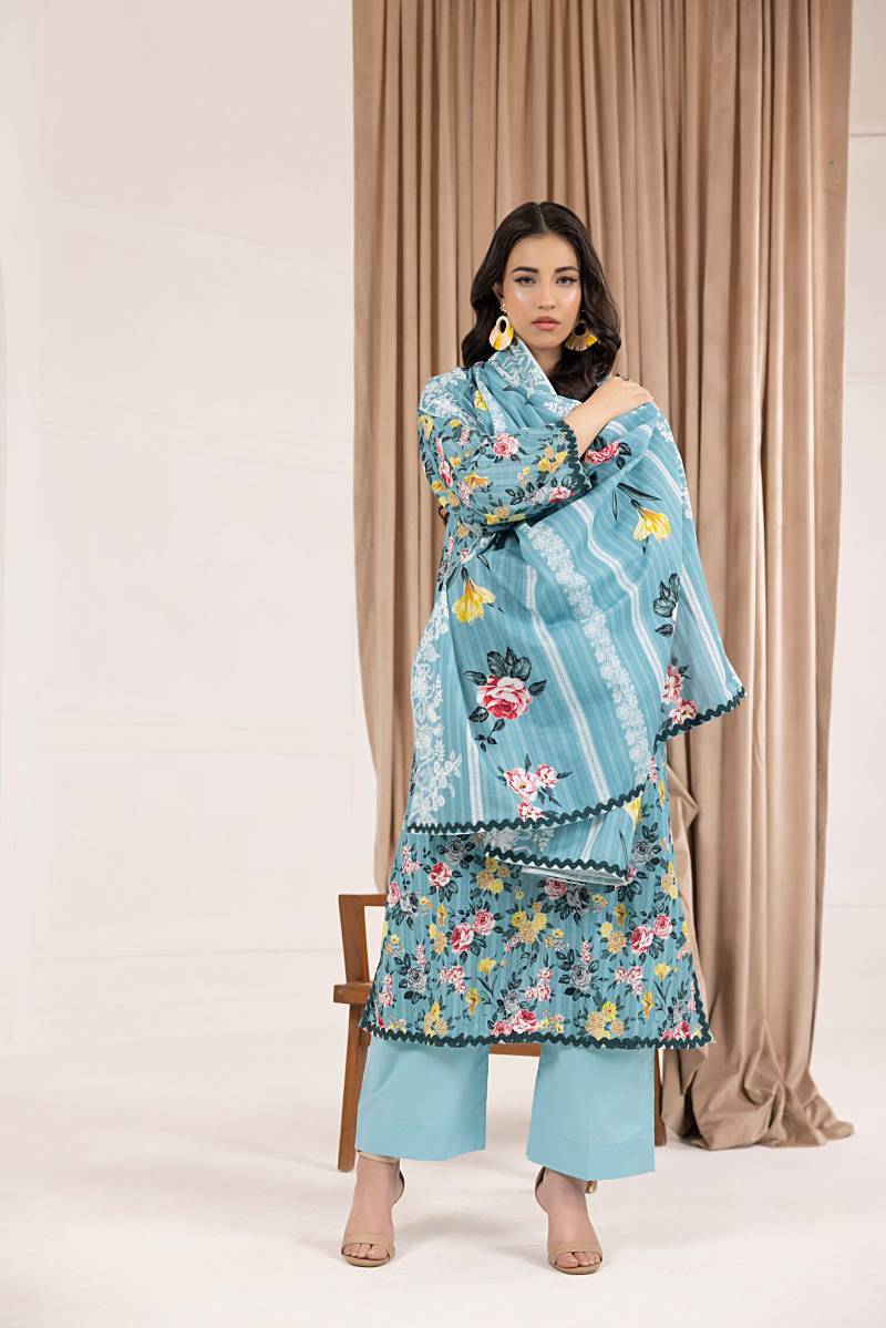 Salina Printed Khaddar Chapter 6 Unstitched 3pc suit SPKV6-7