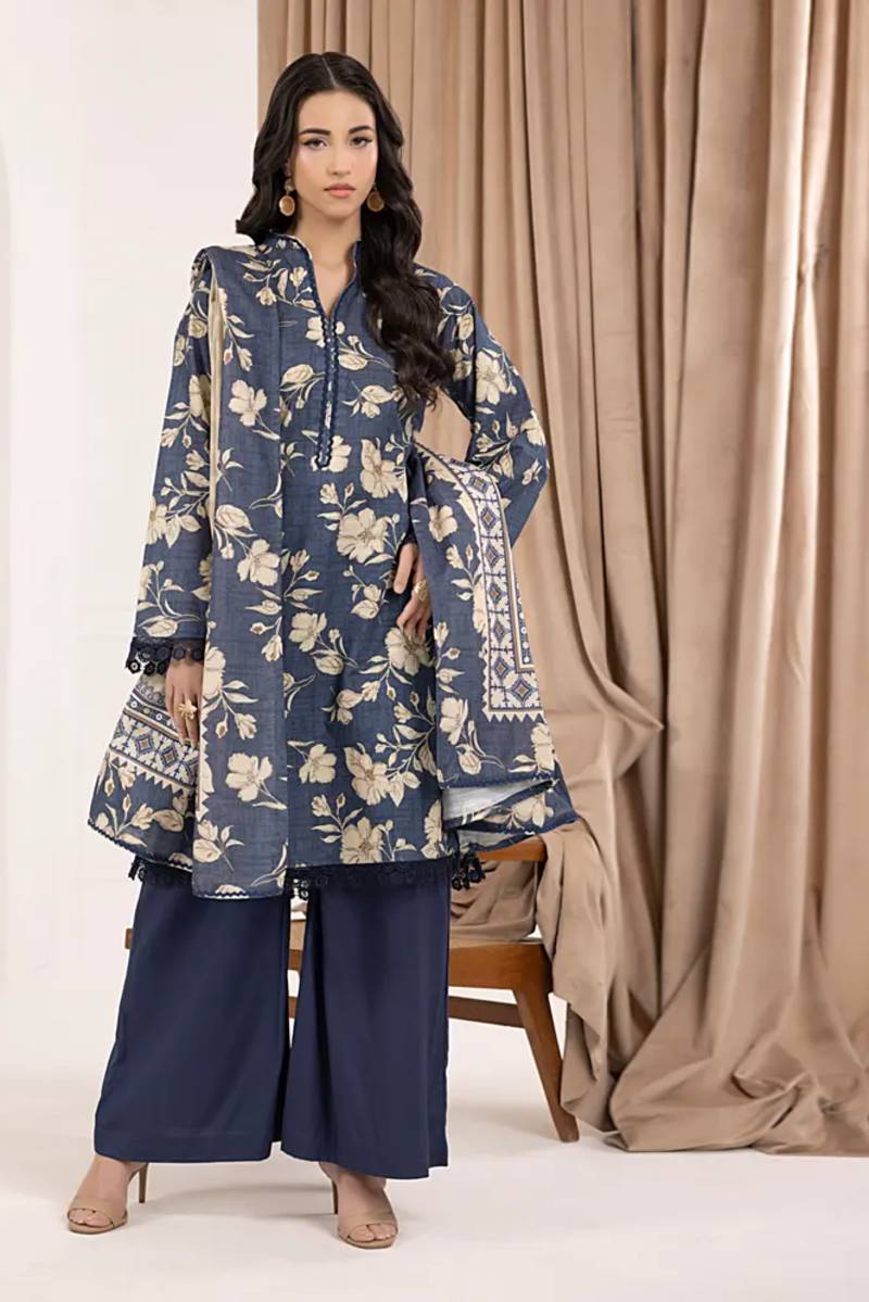 Salina Printed Khaddar Chapter 6 Unstitched 3pc suit SPKV6-9 - Al-Zafar Fabrics