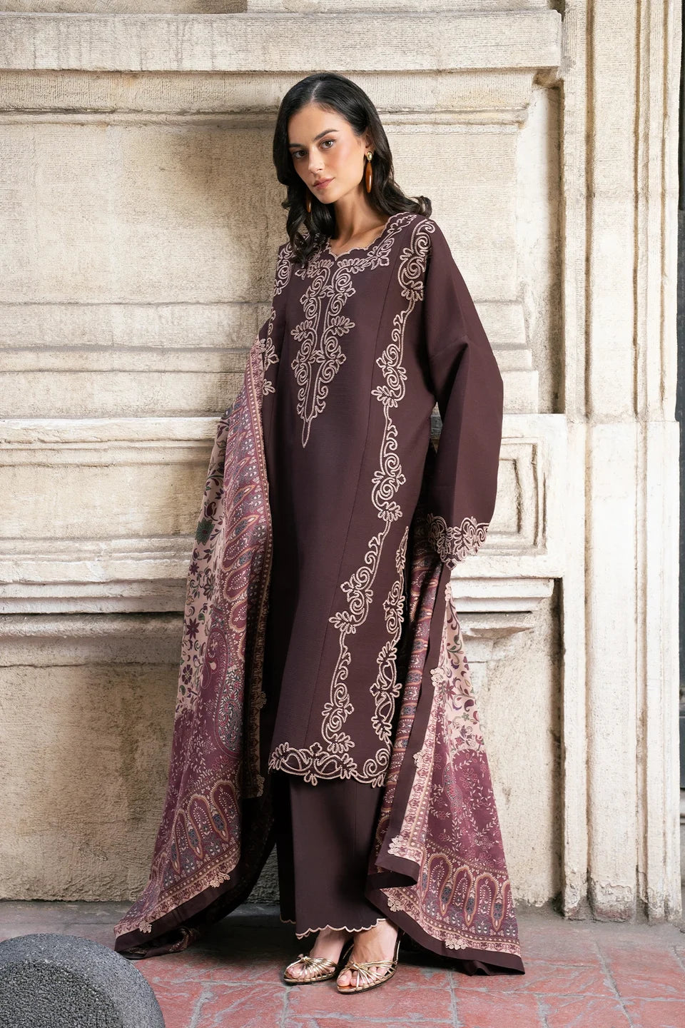 Rang Rasiya Meet Me In Istanbul – Unstitched Linen 3-Piece Suit | SABLE
