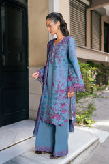 Rang Rasiya Meet Me In Istanbul – Unstitched khaddar 3-Piece Suit | SKYE