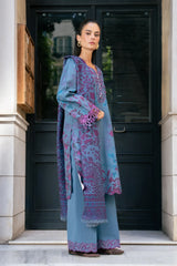 Rang Rasiya Meet Me In Istanbul – Unstitched khaddar 3-Piece Suit | SKYE