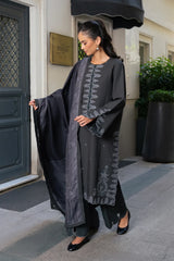 Rang Rasiya Meet Me In Istanbul – Unstitched Linen 3-Piece Suit | SLATE