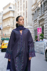 Rang Rasiya Meet Me In Istanbul – Unstitched Khaddar 3-Piece Suit | VELA