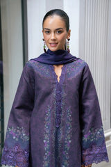 Rang Rasiya Meet Me In Istanbul – Unstitched Khaddar 3-Piece Suit | VELA