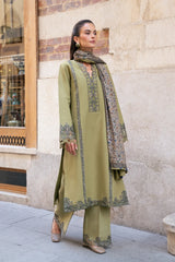 Rang Rasiya Meet Me In Istanbul – Unstitched Linen 3-Piece Suit | WILLOW