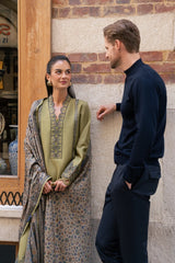 Rang Rasiya Meet Me In Istanbul – Unstitched Linen 3-Piece Suit | WILLOW