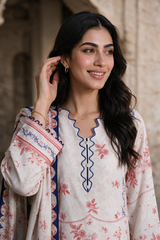 Zellbury shirt neckline and print detail